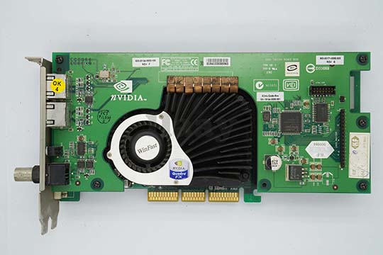 丽台Winfast Quadro FX 3000G 256MB显示卡（nVIDIA NV35GL芯片）